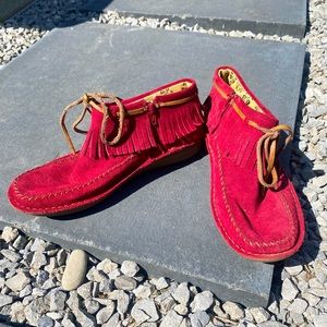 Maroon Moccasins